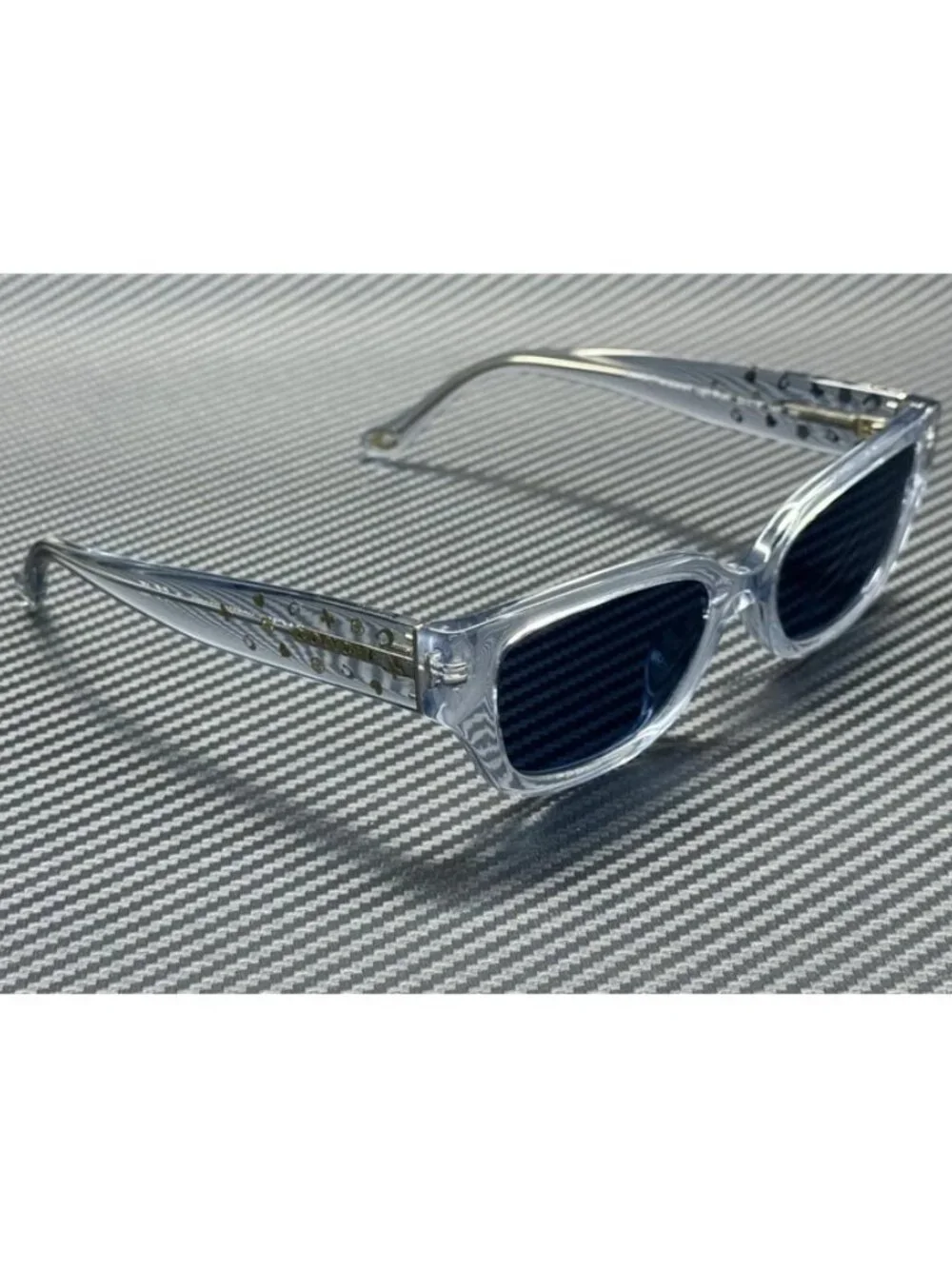 New Coach Women Transparent Blue Sunglasses -19-140